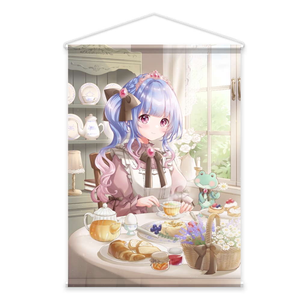 タペストリー - B2縦_月城リリナお誕生日記念グッズ2026