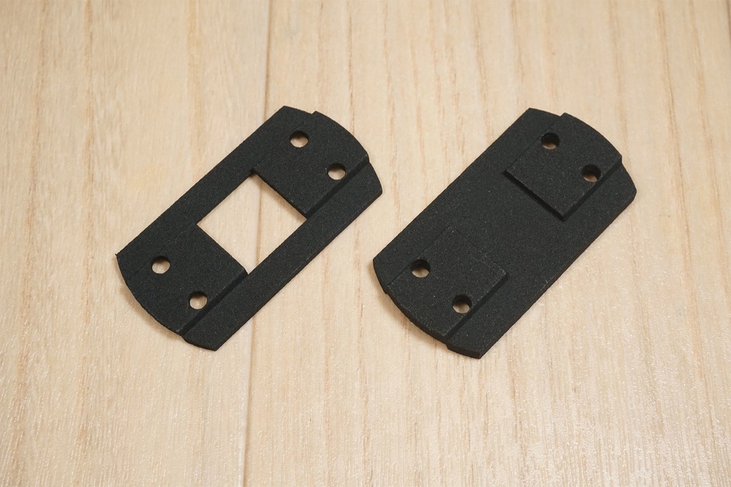 Aimpoint micro T1/T2マウント用スペーサー(2mm/4mm)