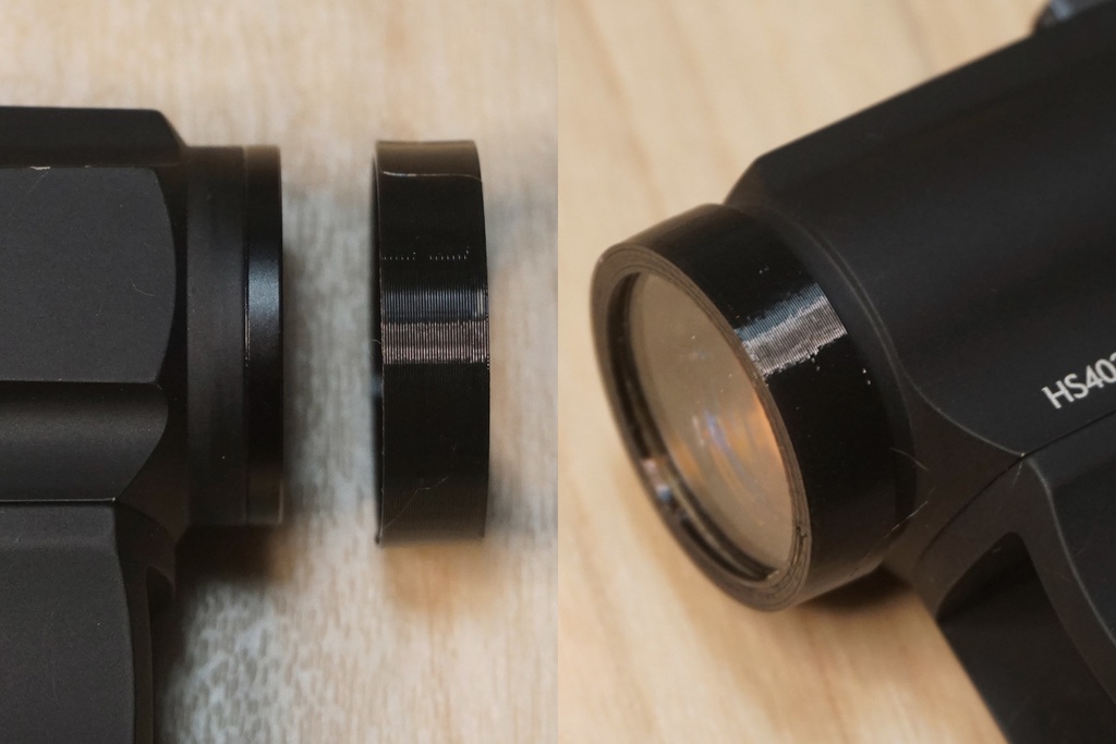 レンズガード固定用キャップシリーズ(各種光学サイト用)