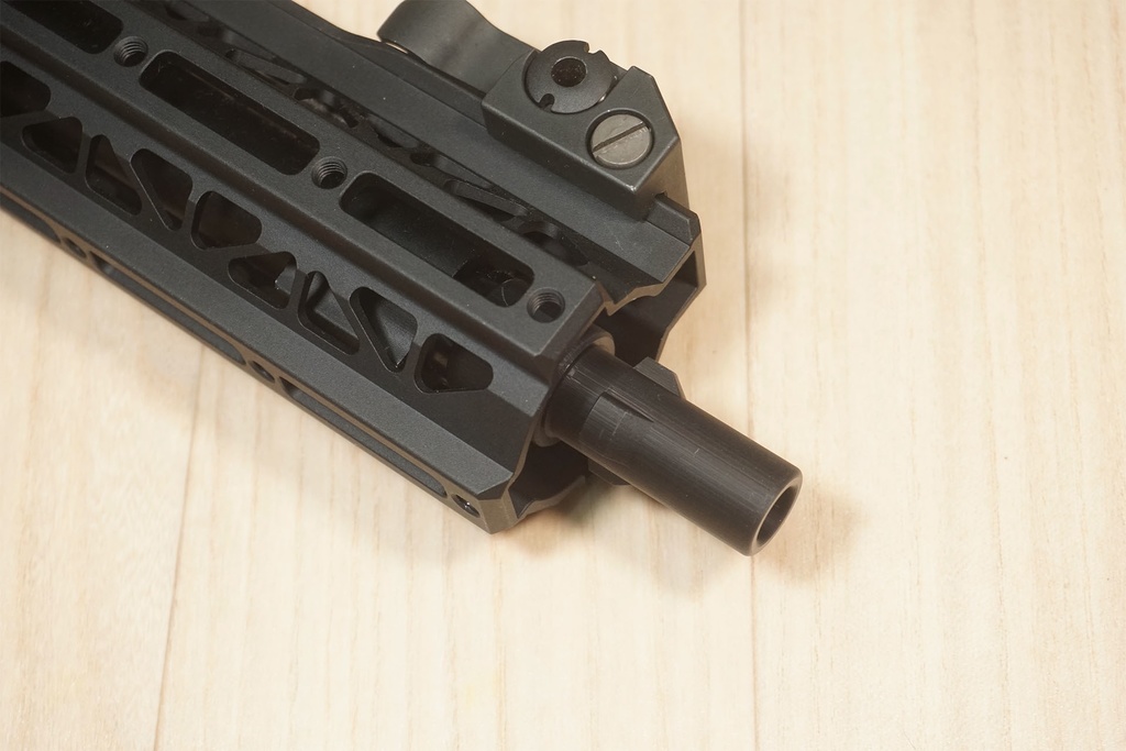 【廃盤】14mm正ネジ・逆ネジ対応 MP5タイプ 3ラグハイダー