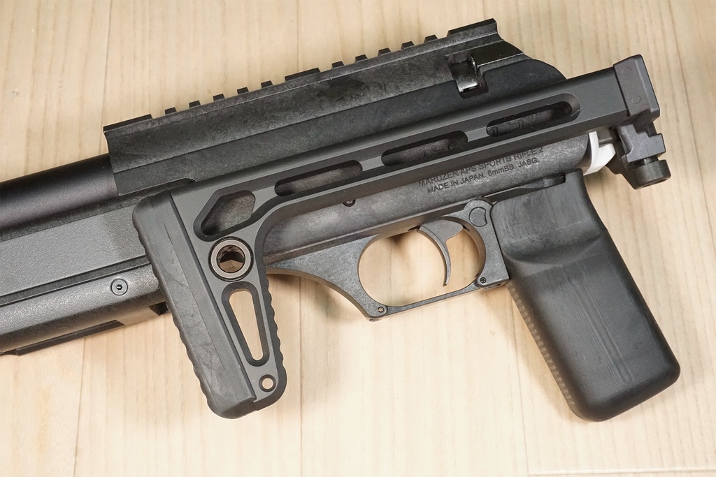 マルゼン APS SR-2用 20mmレールストックアダプター、エクステンション