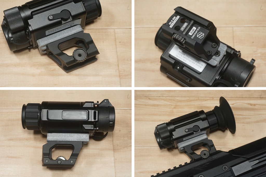 【廃盤】InfiRay RH25 Pfalcon640+用マウント変換アダプター