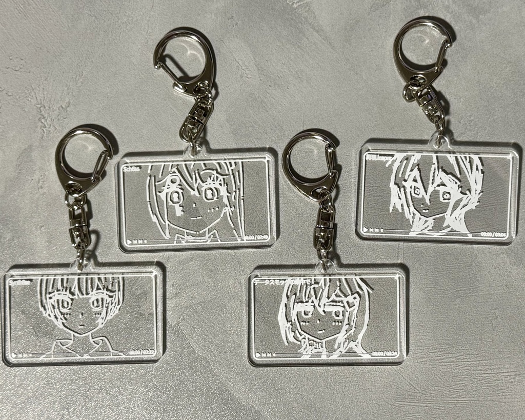 どこでも!MVガールズアクキー