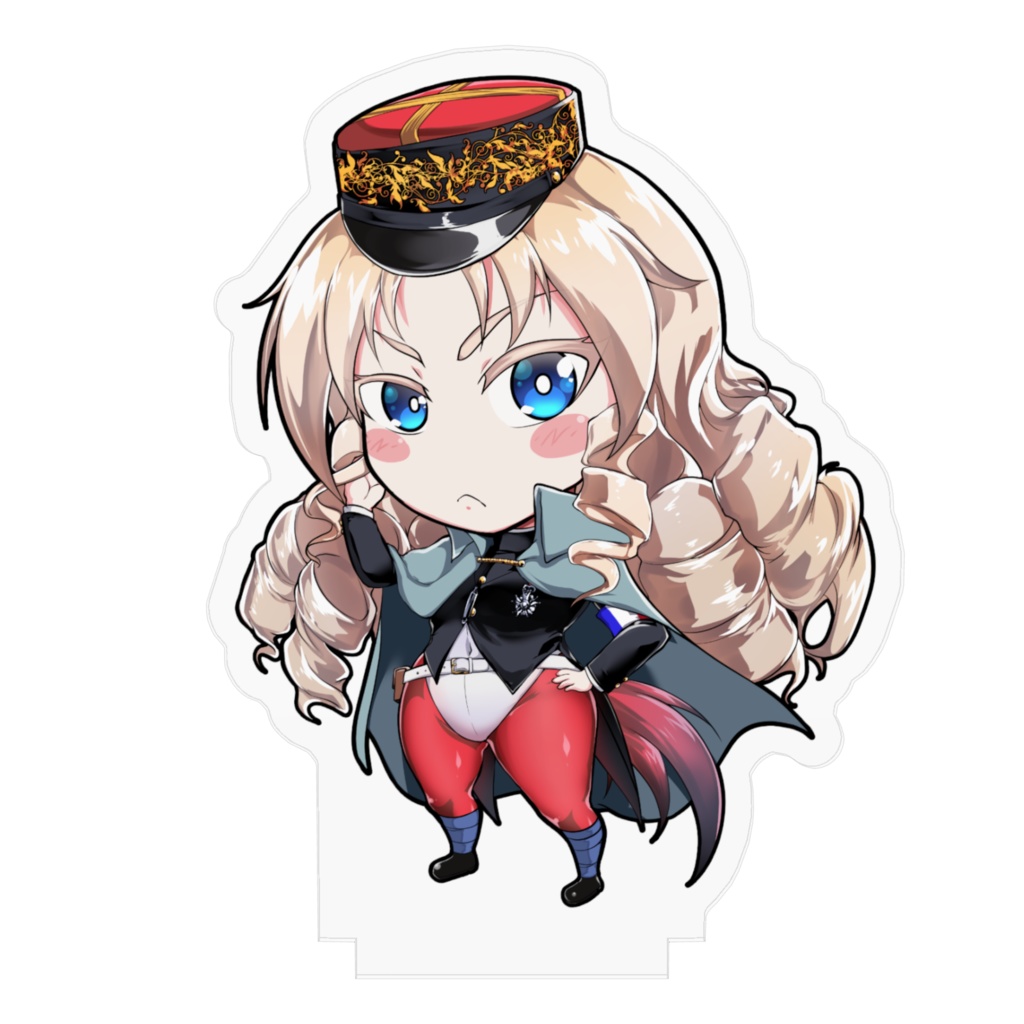 おフランスちゃん<フランス共和国>SDアクリルフィギュア