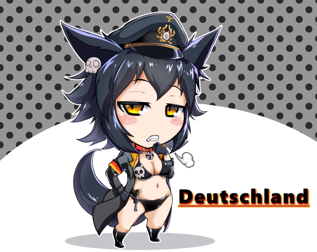 ゲルマンちゃん<ドイツ(通称)>SDアクリルフィギュア