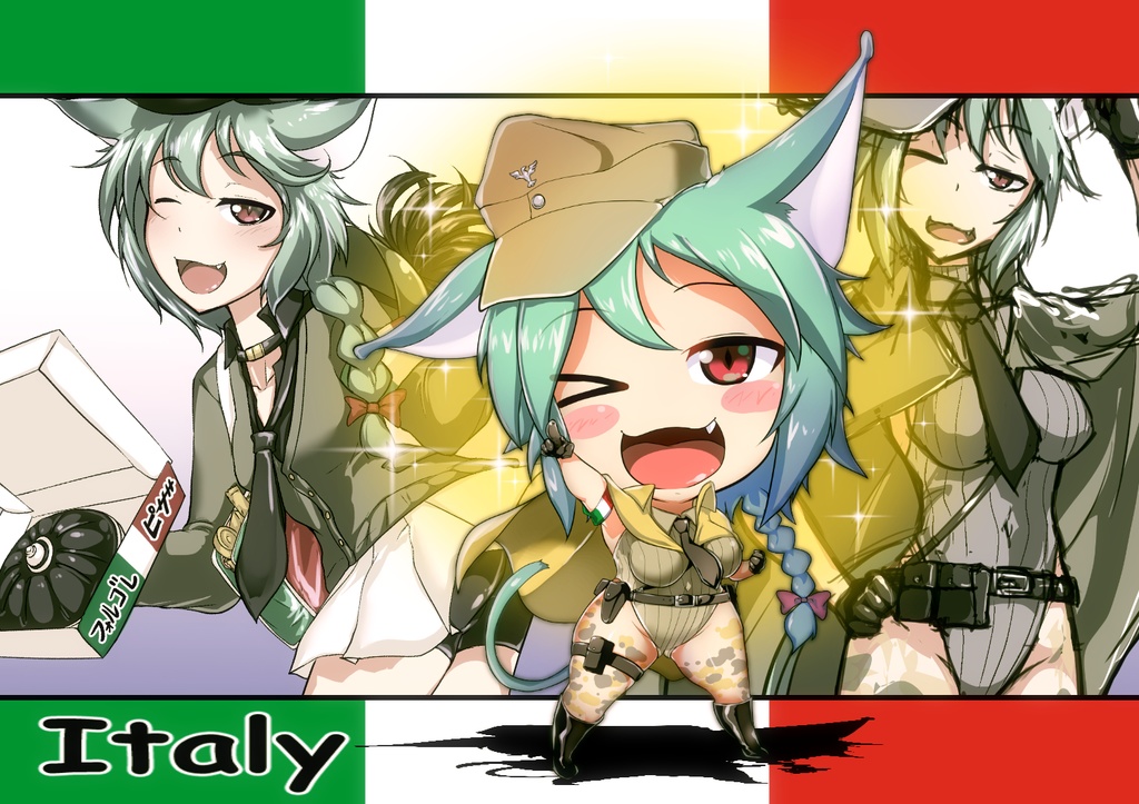 イタリーちゃん<イタリア>SDアクリルフィギュア