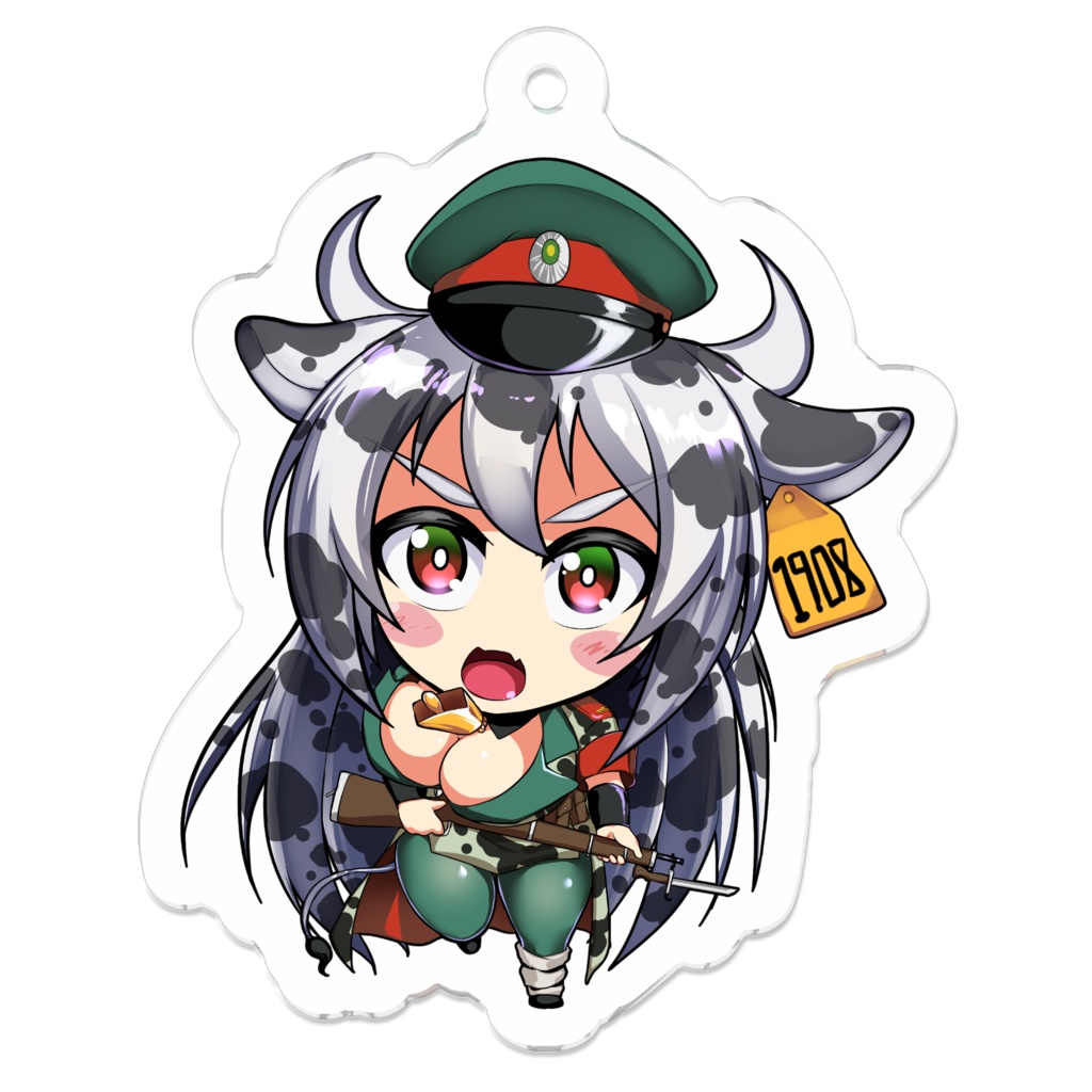 ブルガリアちゃん＜ブルガリア共和国＞SD・アクリルキーホルダー