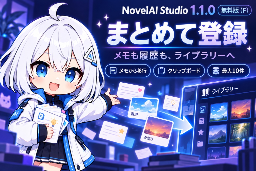 NovelAI Studio 1.1.0(F)【無料版】