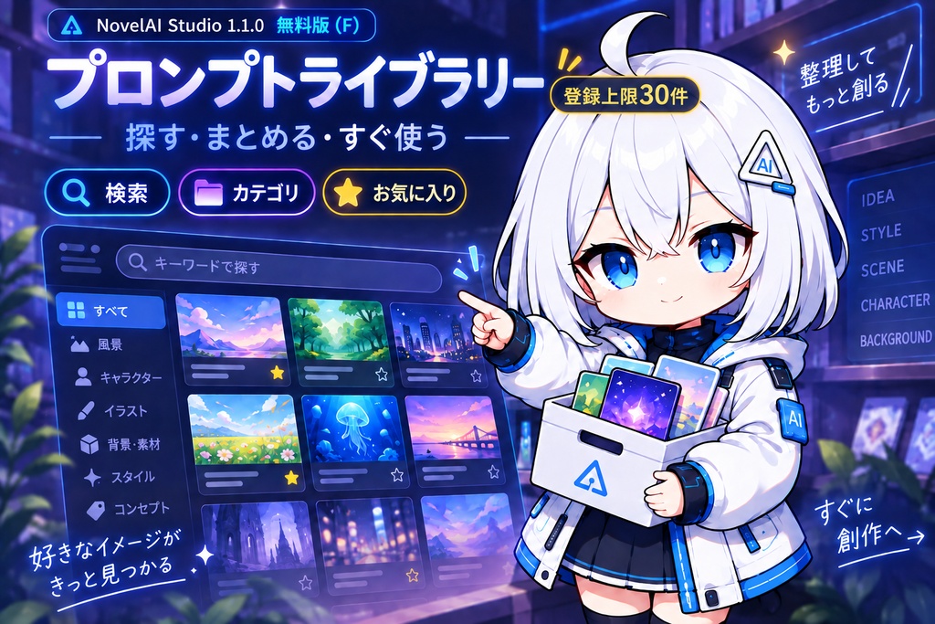NovelAI Studio 1.1.0(F)【無料版】