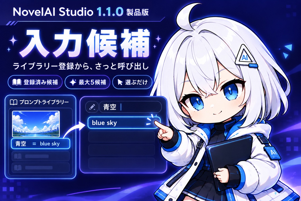 NovelAI Studio 1.1.0【製品版】