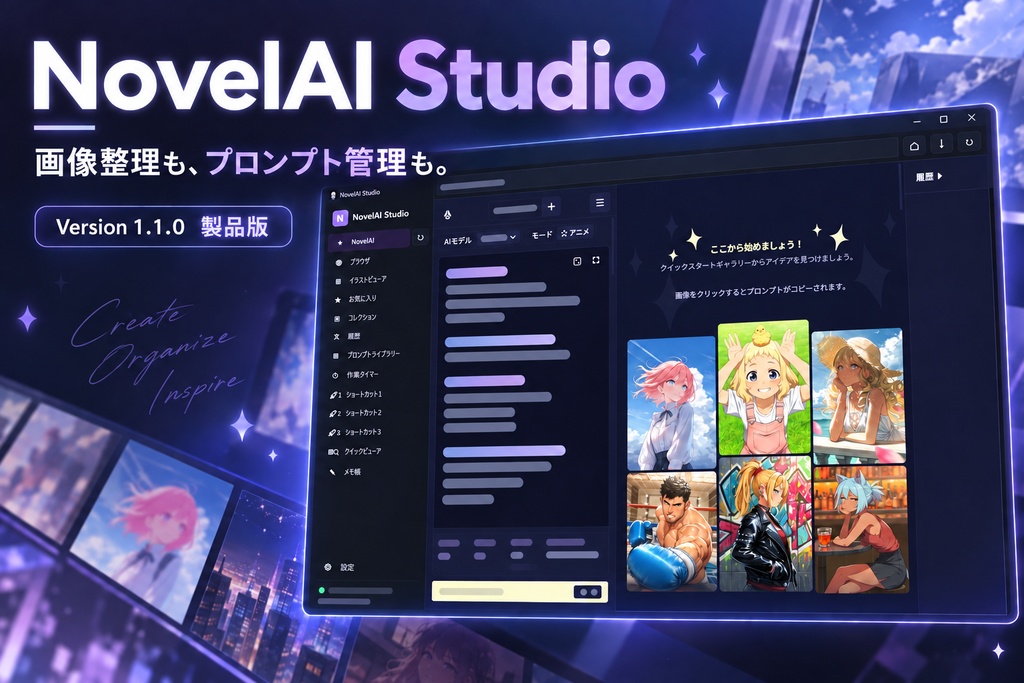 NovelAI Studio 1.1.0【製品版】