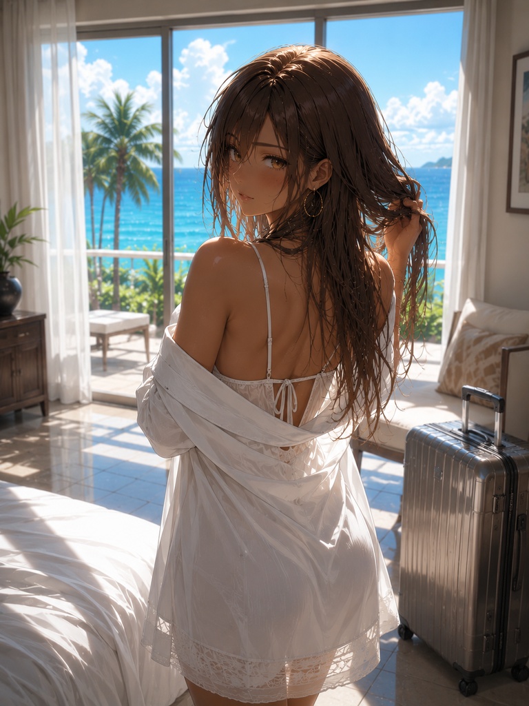 RINA Tropical Resort Vol.1|AI CGビジュアルコレクション