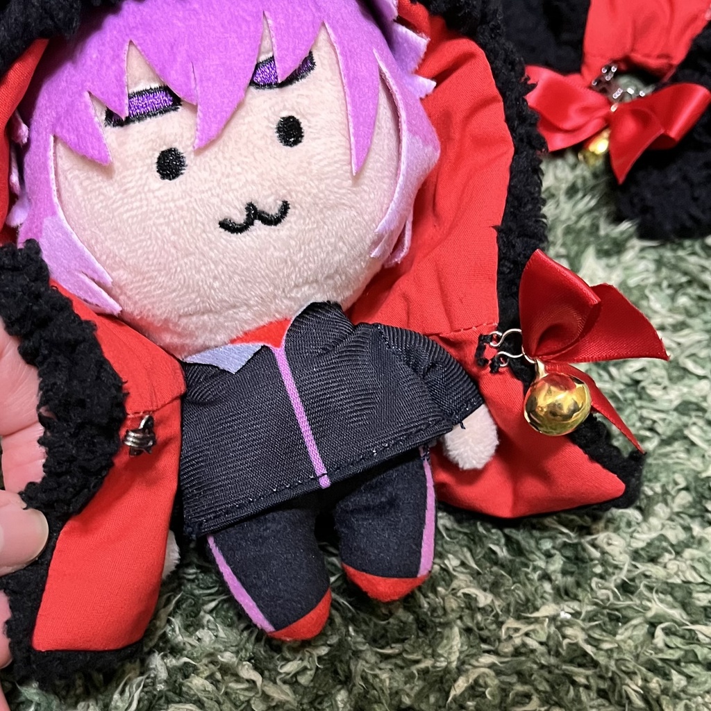 ぬい服 黒猫ポンチョ