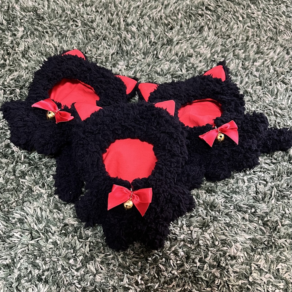 ぬい服 黒猫の着ぐるみ