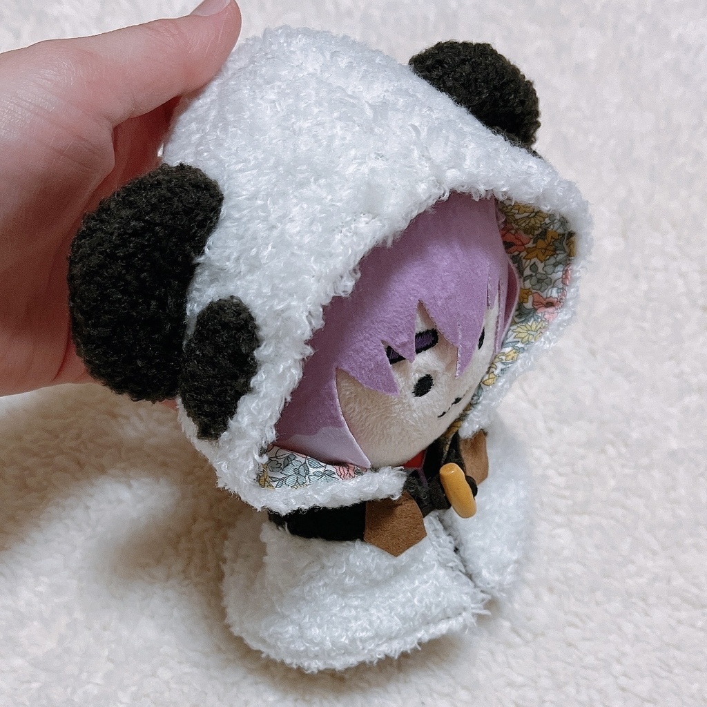 ぬい服 パンダポンチョ