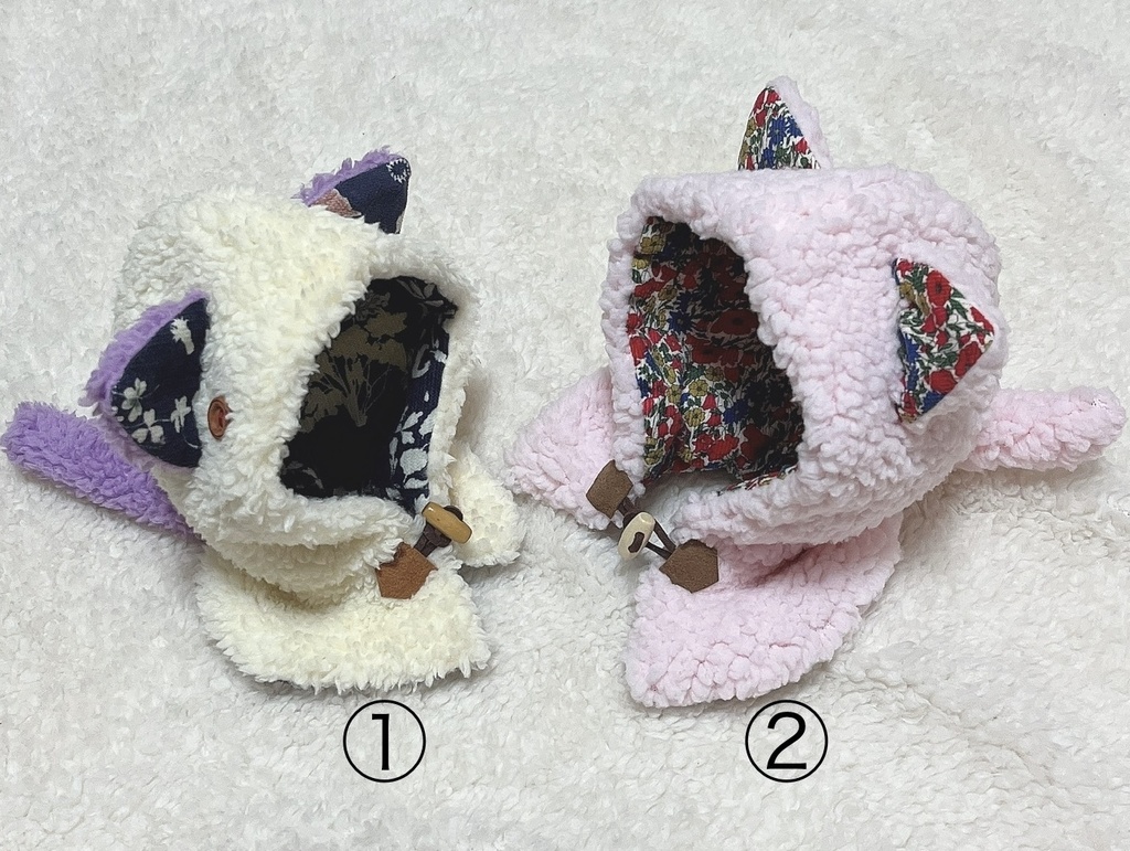 猫耳ポンチョ