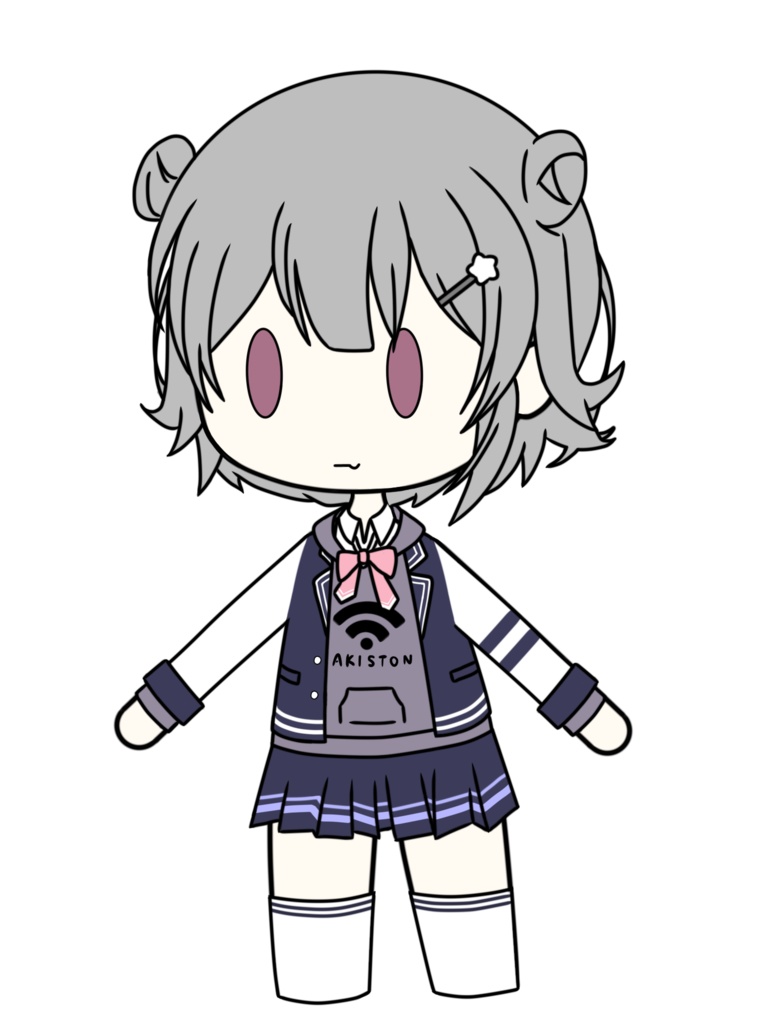 小春六花立ち絵(デフォルメ)