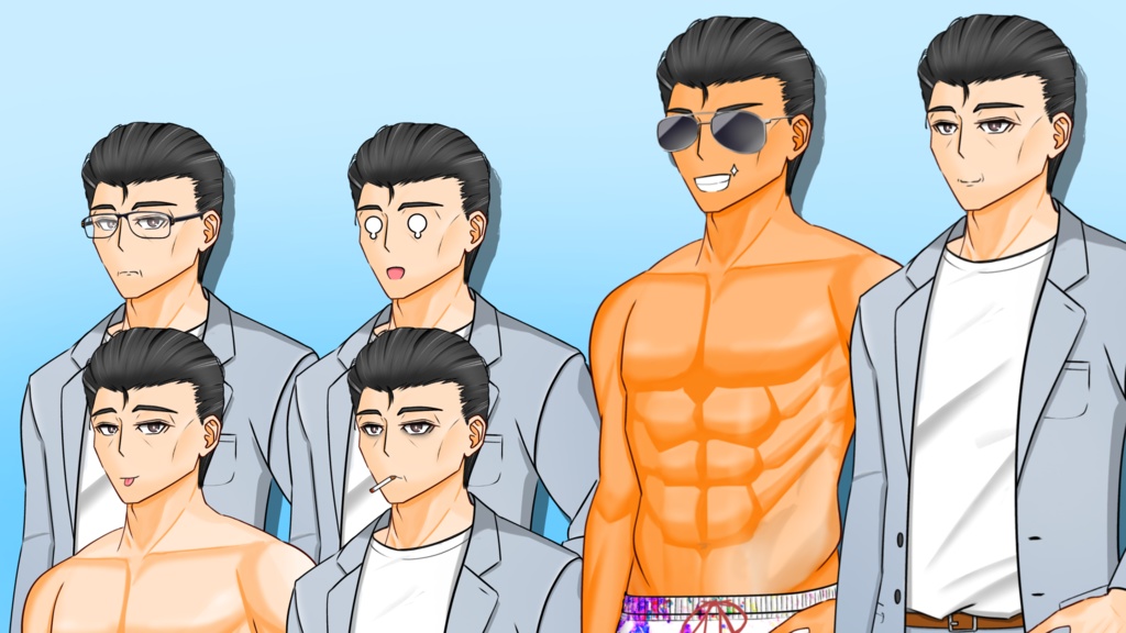 風見壮一立ち絵