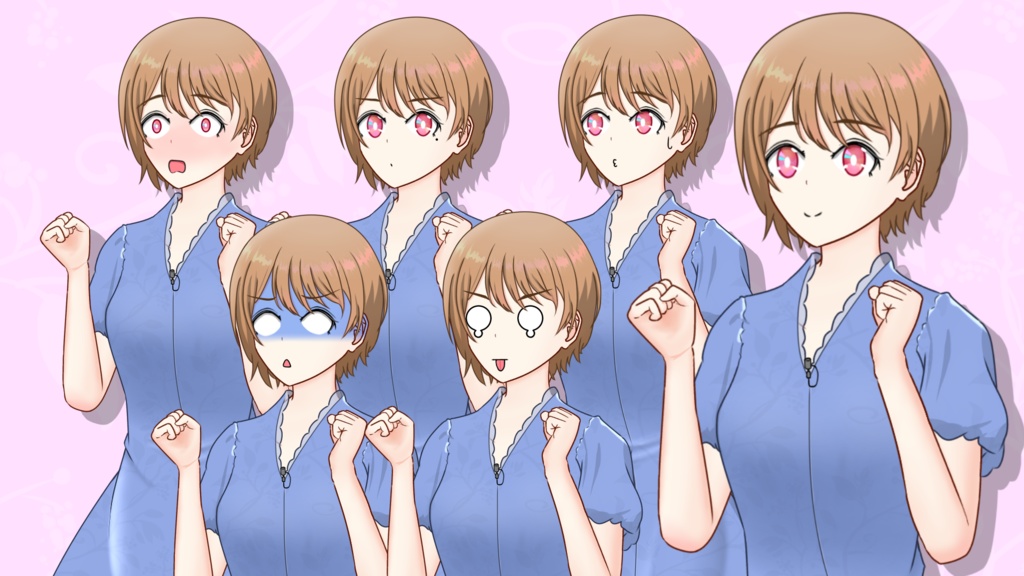 潮崎かずき立ち絵