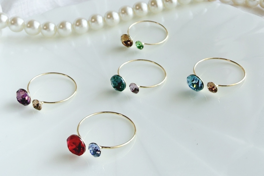 ペアストーン💎リング