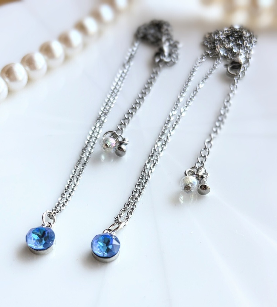 ひとつぶストーン💎ネックレス