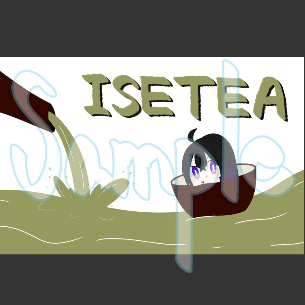 【パスケース】ISETEA花菖蒲