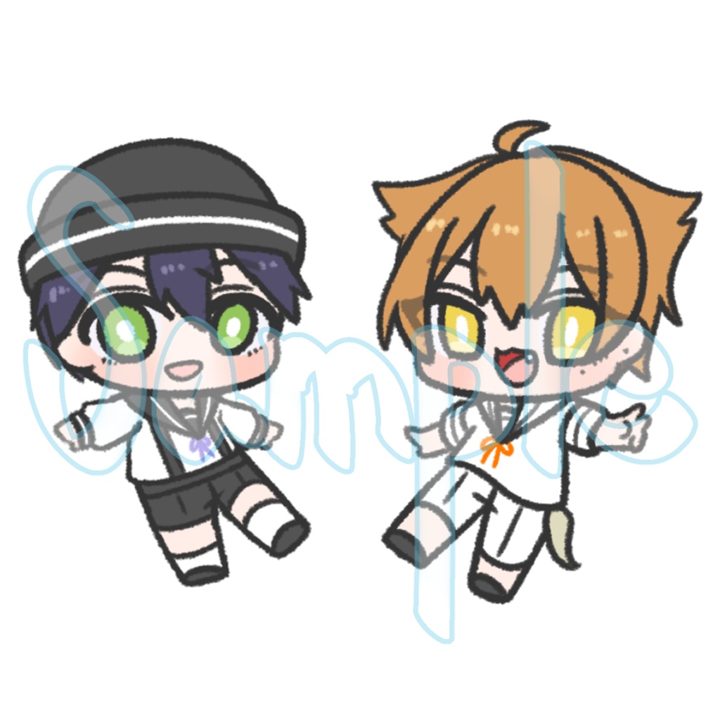 【アクリルキーホルダー】咎人（二個セット）【非公式】