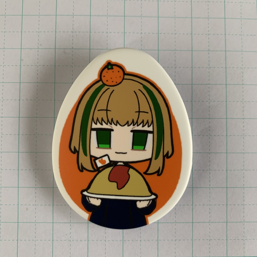 【缶バッジ】オムライス【オリジナル】