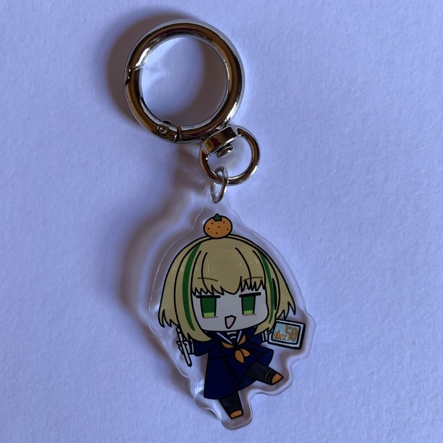【アクリルキーホルダー】鈴宮藍歩チャンネル登録者数50人記念【オリジナル】