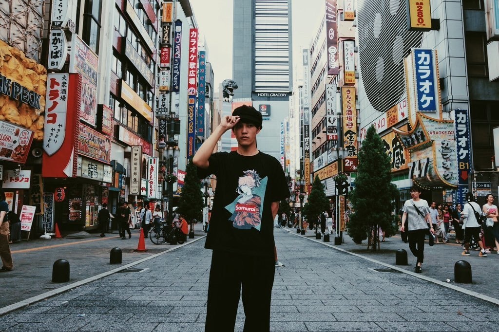 武蔵ちゃんのサムライTシャツ