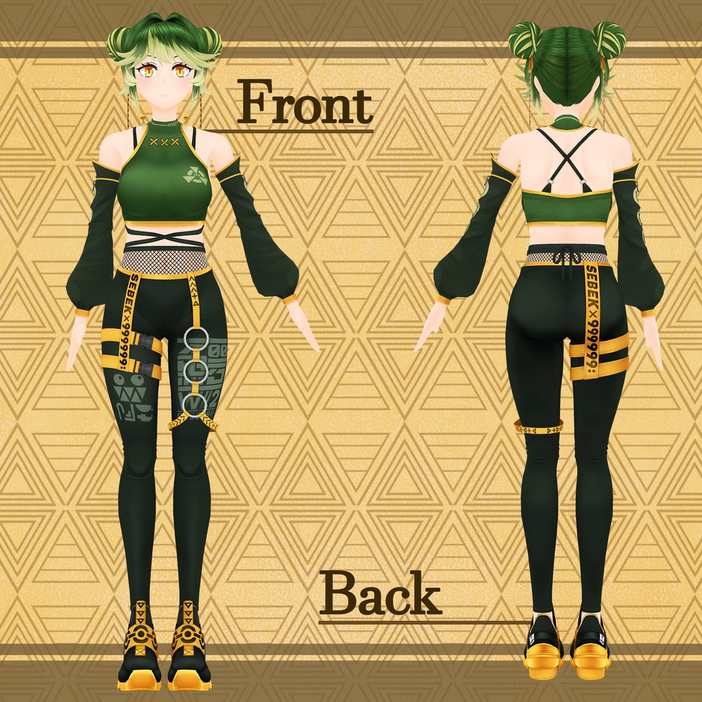 オリジナル3D モデル【セベク】