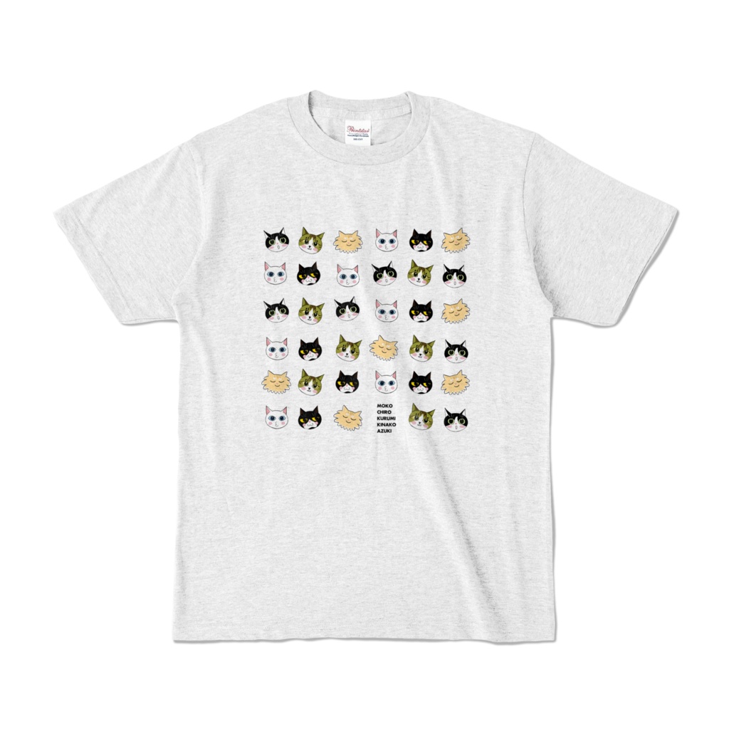 オールスターズニャンズの【Tシャツ2色⠀】表のみ