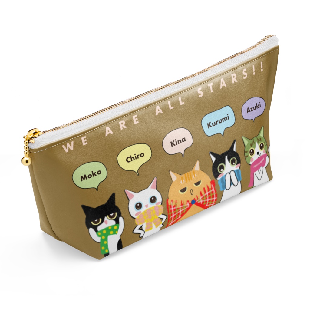 我らにゃんこオールスターズ!ポーチ
