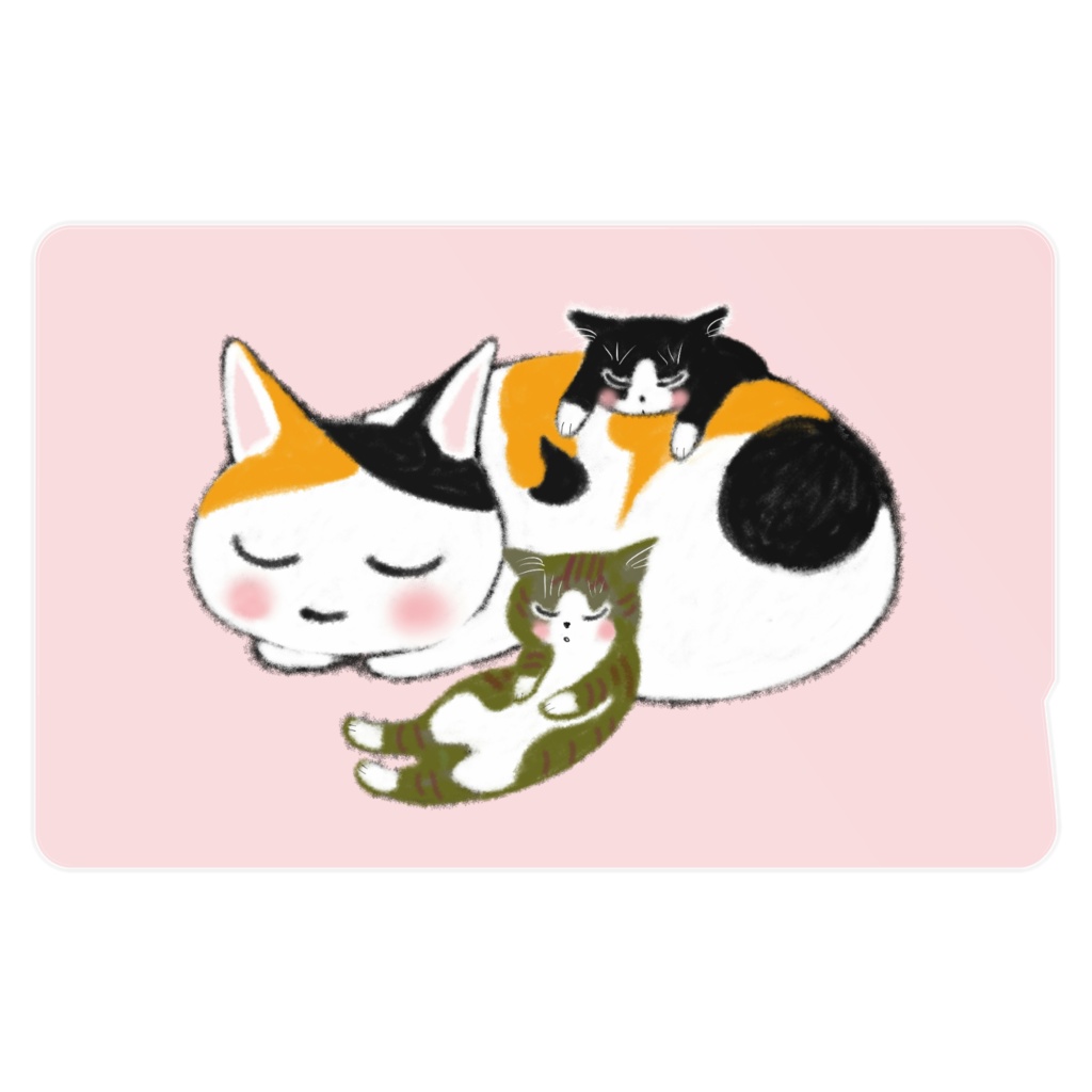 《ICカードシール》シアワセハココニアル