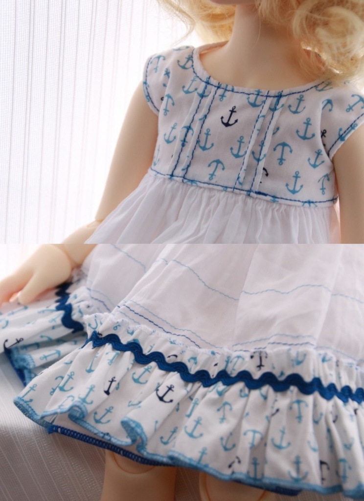 サマーワンピース(マリン)