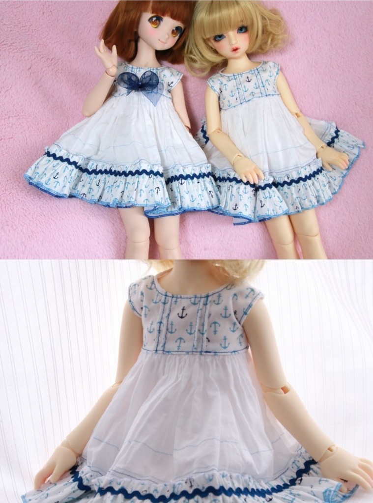 サマーワンピース(マリン)