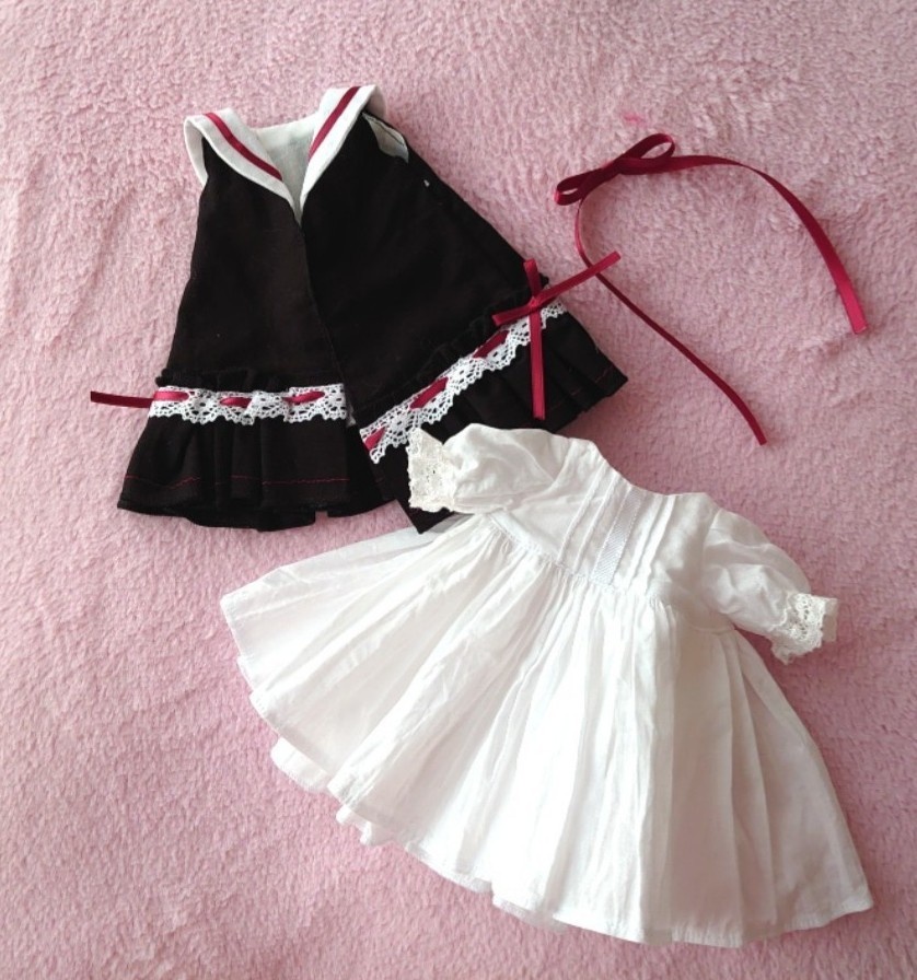 重ね着フリルセーラー服