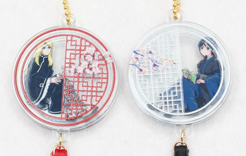 十二国記 2層アクリルキーホルダー 景麒/泰麒