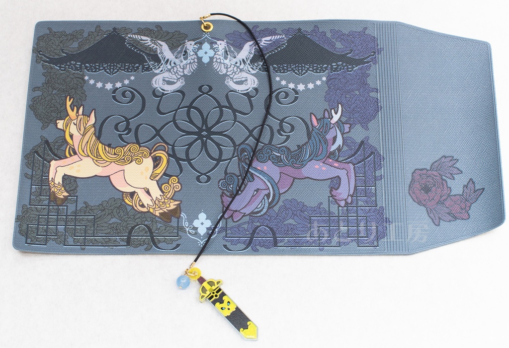 十二国記 文庫サイズブックカバー(チャームつき)