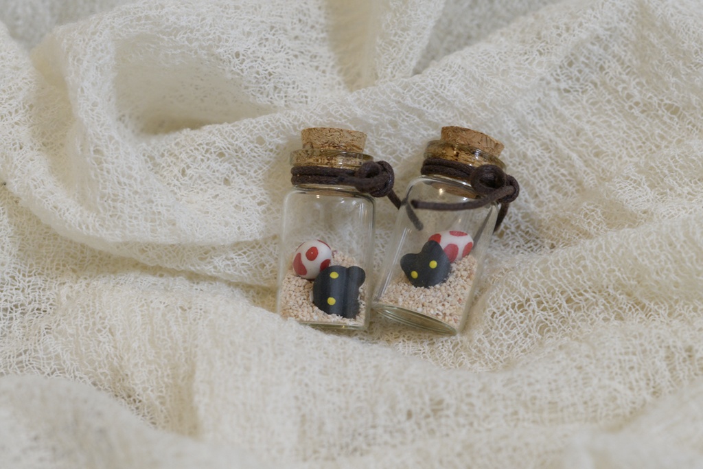 ボタモン、デジタマの瓶詰め