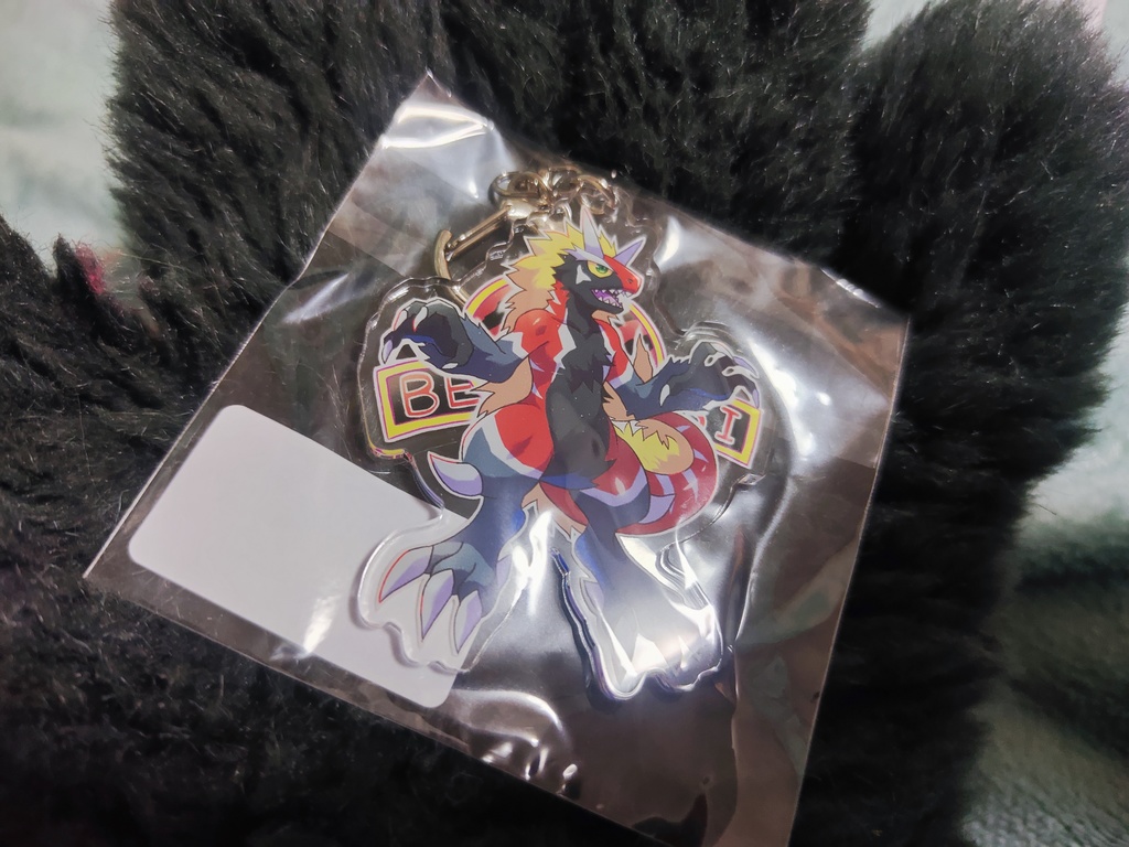 紅獅子アクリルキーホルダー