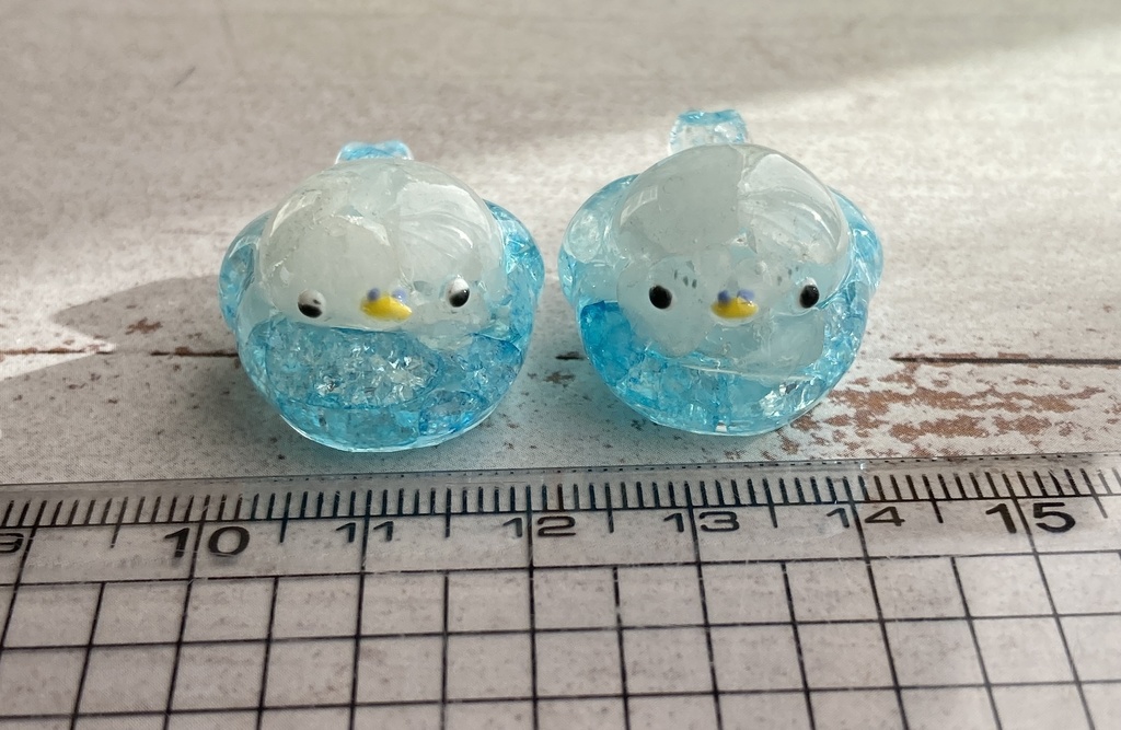 天然石入りセキセイインコLE(小)