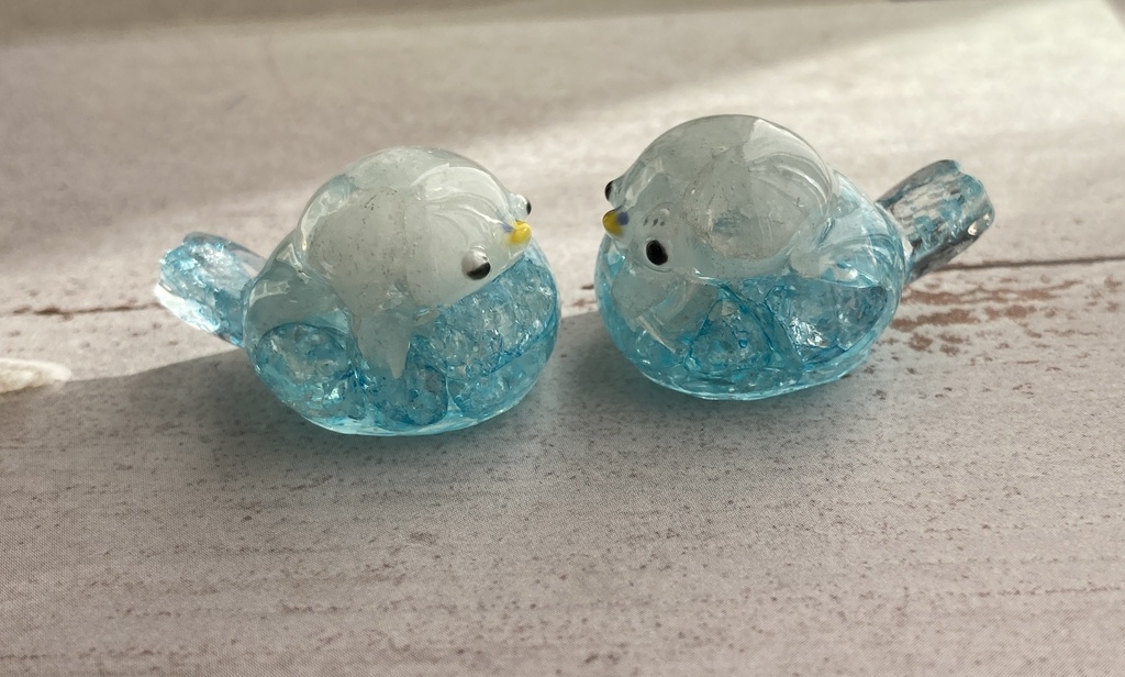 天然石入りセキセイインコLE(小)