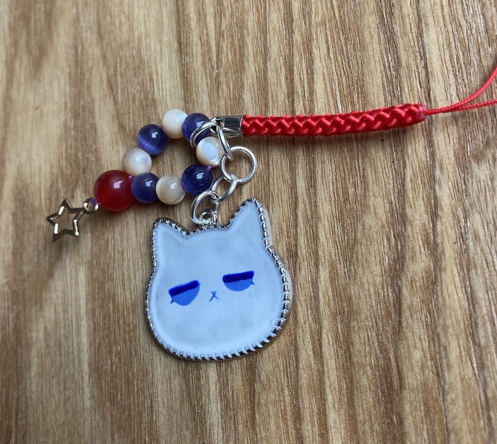 ロナねこストラップ(星)