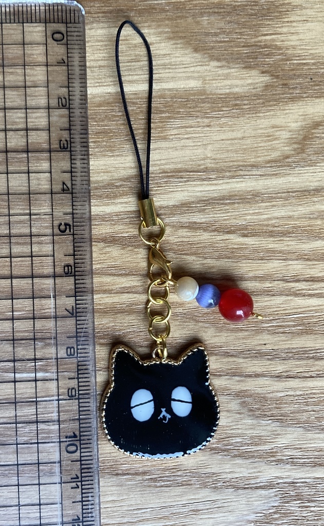 ドラねこストラップ(ストーン)