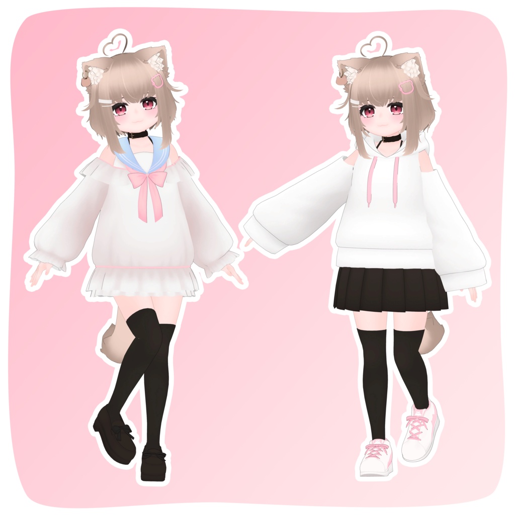 オリジナル3Dモデル『にぇま』