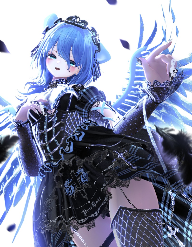 【 しお / Sio 専用 】sio Makeup Texture + Face Blendshape +おまけ(bonus)