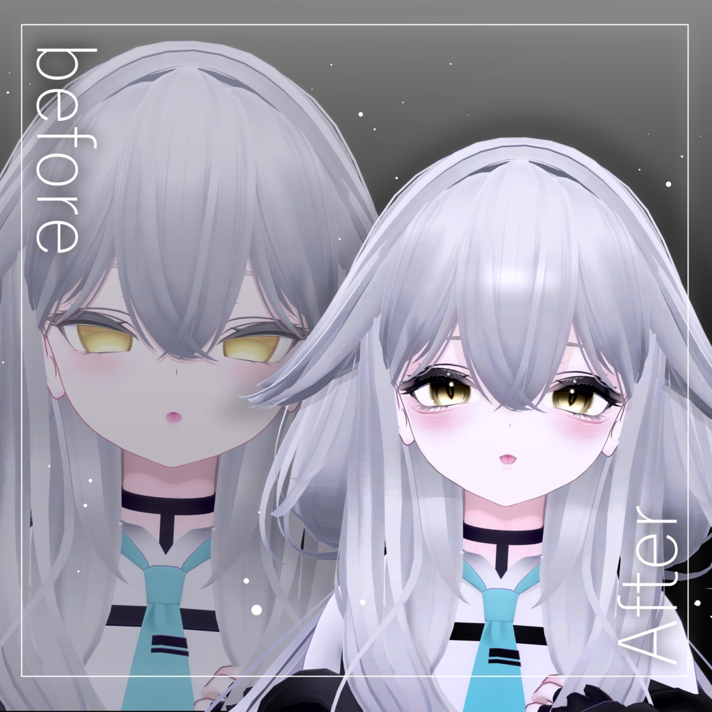 【 ルルネ / rurune 】rurune Make up+ eye tex 💙໒꒱