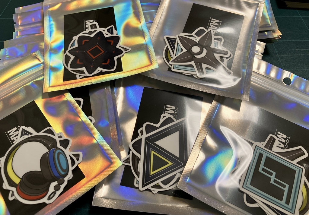 【C106・完売御礼】新譜+裏命トートバッグ・缶バッジ・ステッカー 4点セット (~8/24まで)