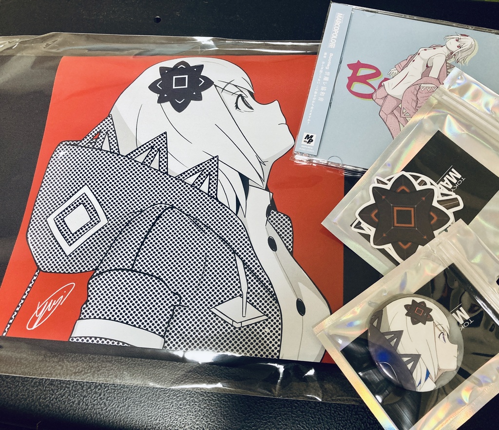 【C106・完売御礼】新譜+裏命トートバッグ・缶バッジ・ステッカー 4点セット (~8/24まで)